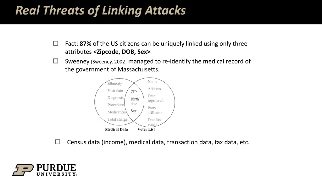 real threats of linking attacks