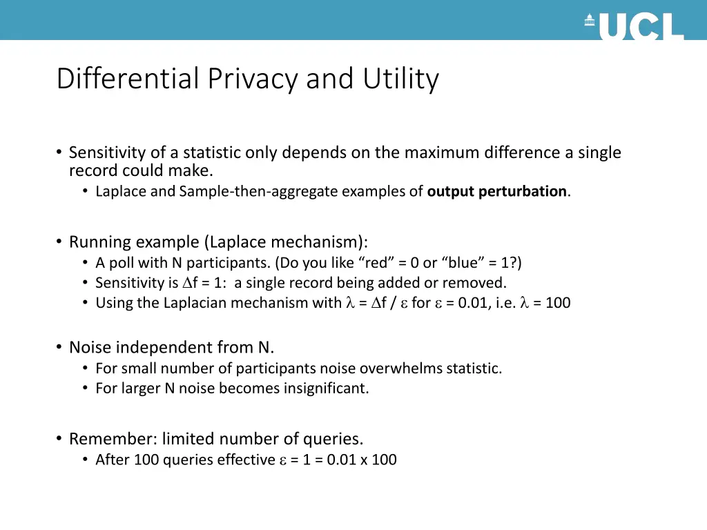 differential privacy and utility