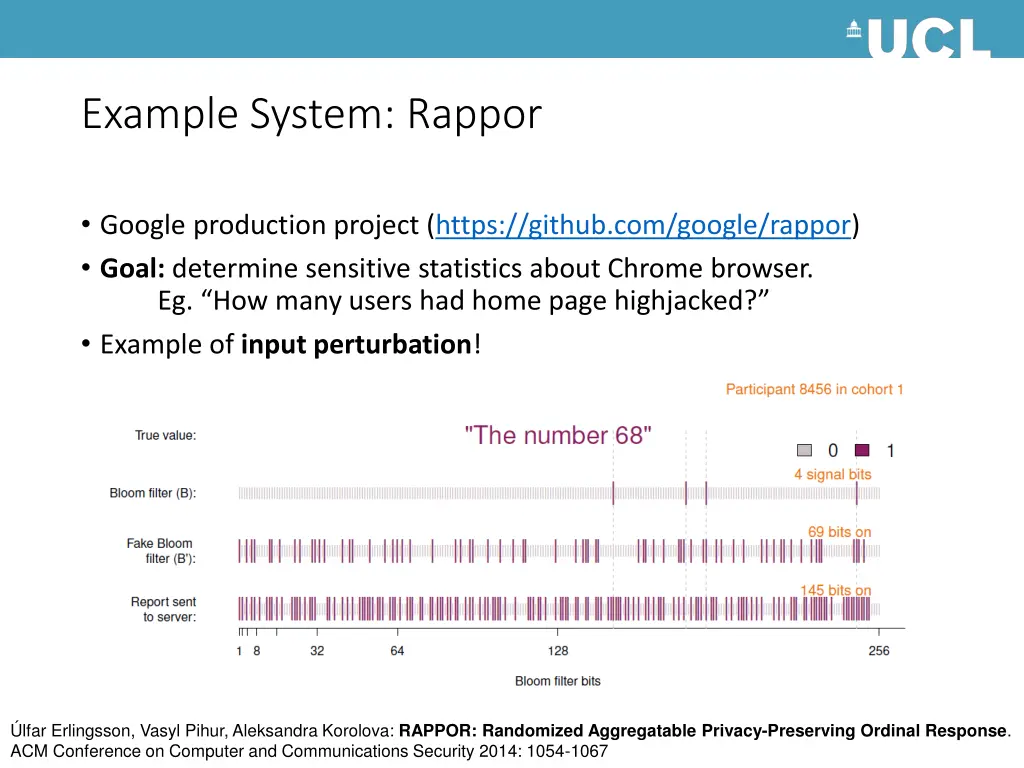 example system rappor