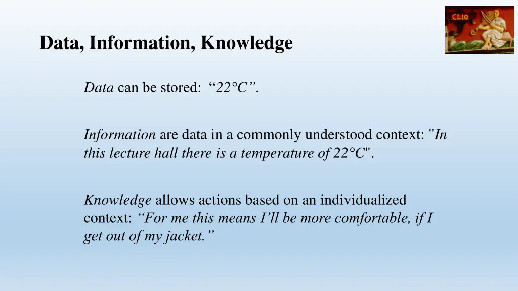 data information knowledge