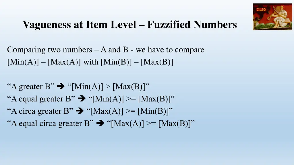 vagueness at item level fuzzified numbers 2