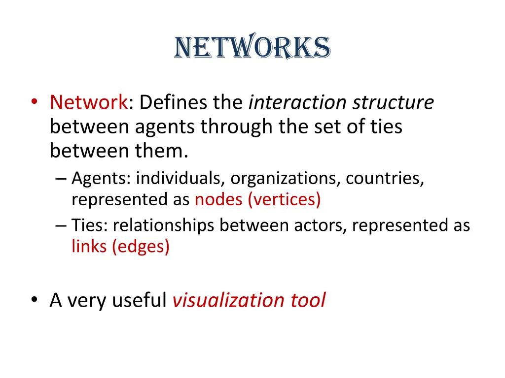 networks