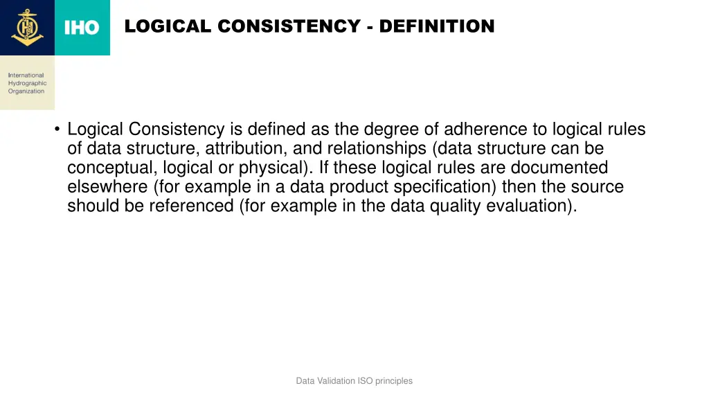 logical consistency definition