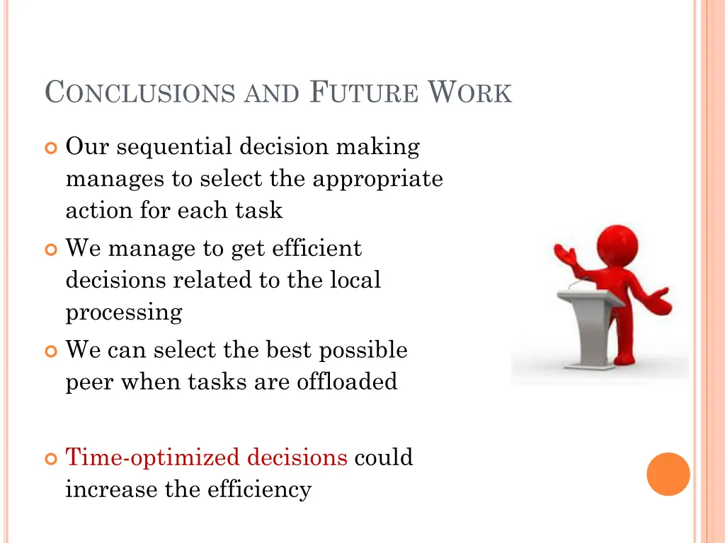 c onclusions and f uture w ork