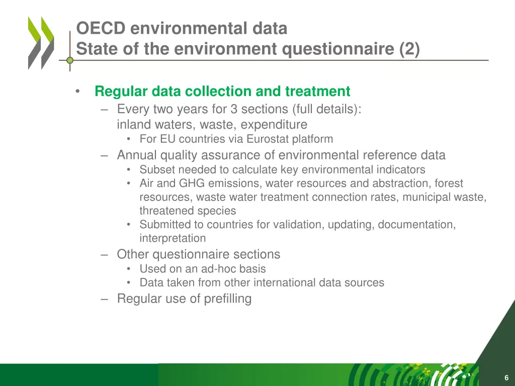 oecd environmental data state of the environment 1