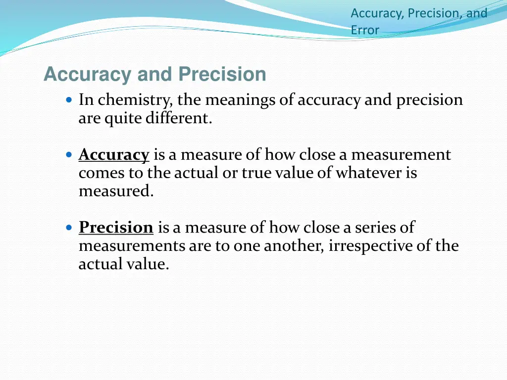 accuracy precision and error 1