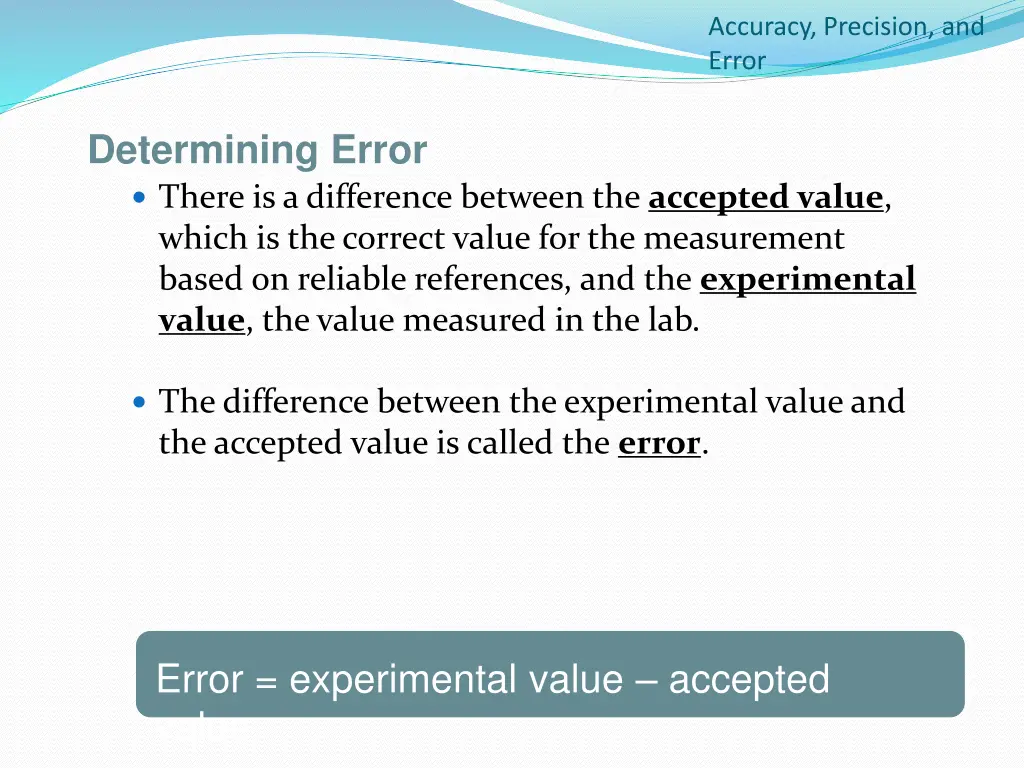 accuracy precision and error 5