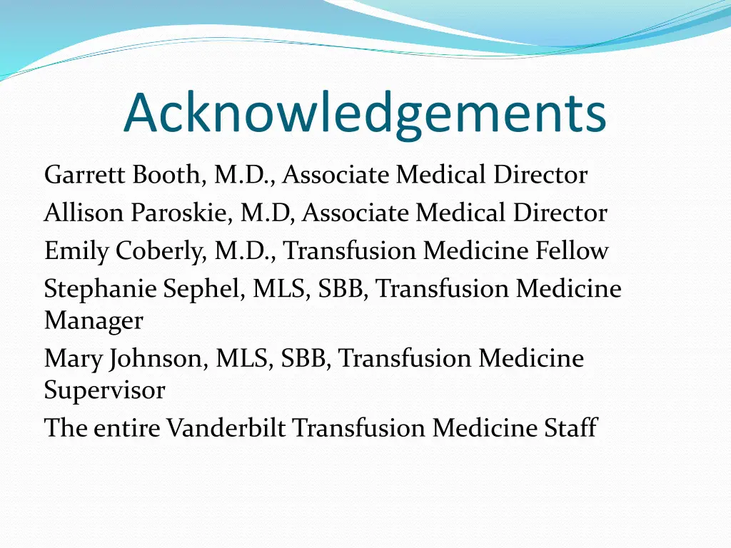 acknowledgements