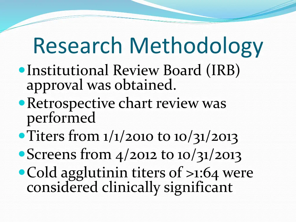 research methodology institutional review board