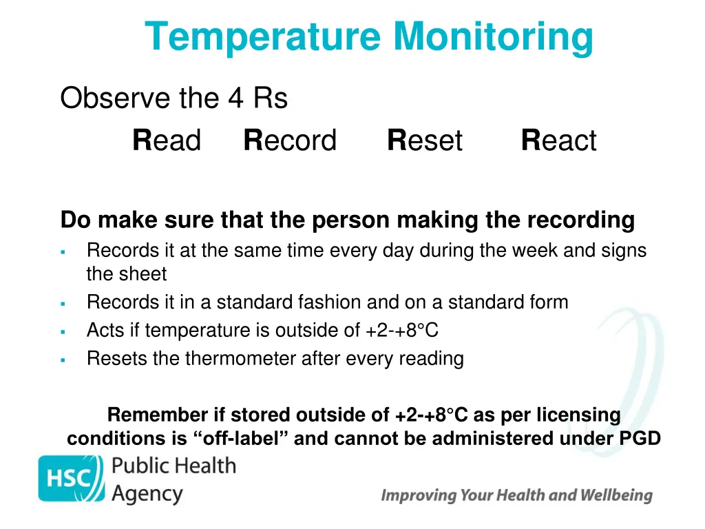 temperature monitoring