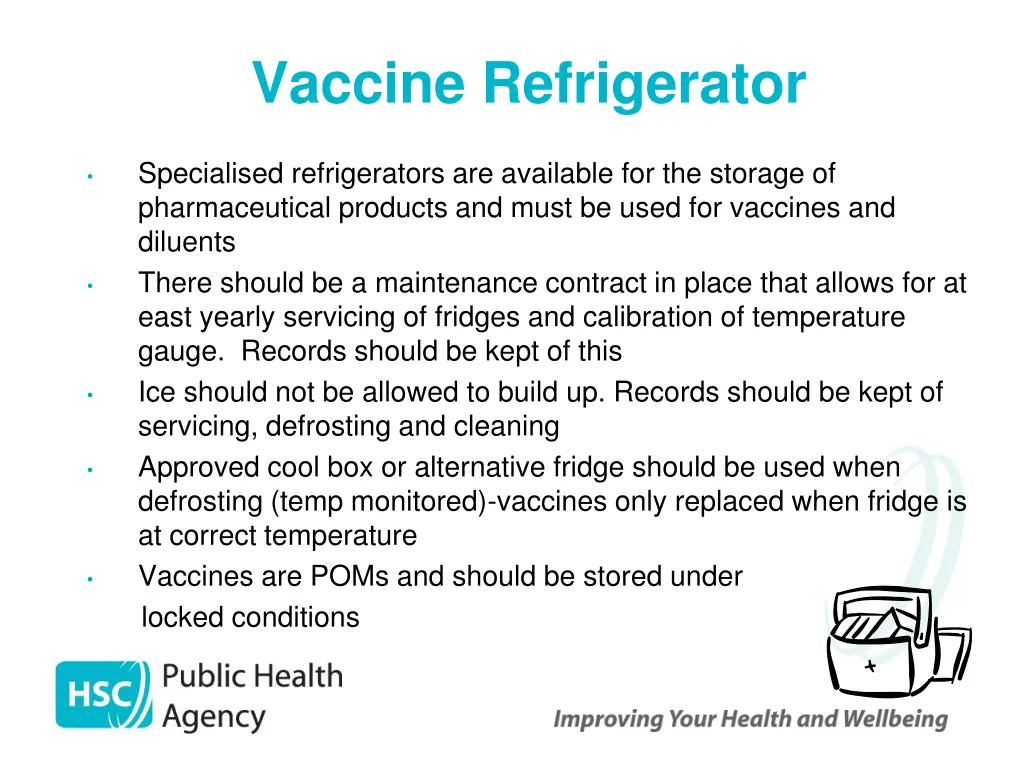 vaccine refrigerator