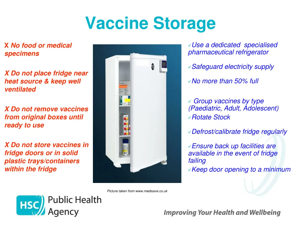 vaccine storage