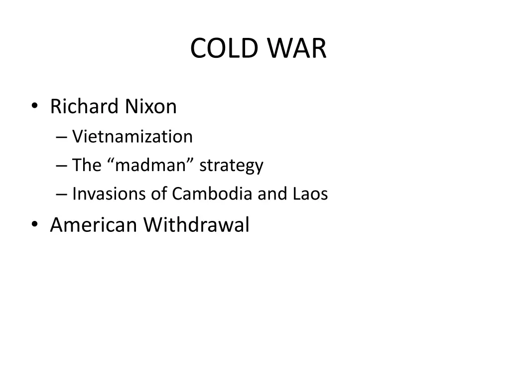 cold war 5