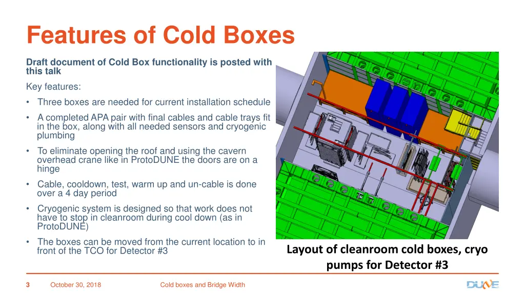 features of cold boxes