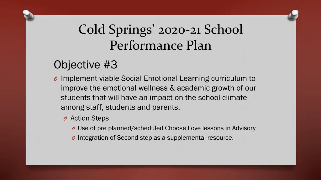 cold springs 2020 21 school performance plan 2