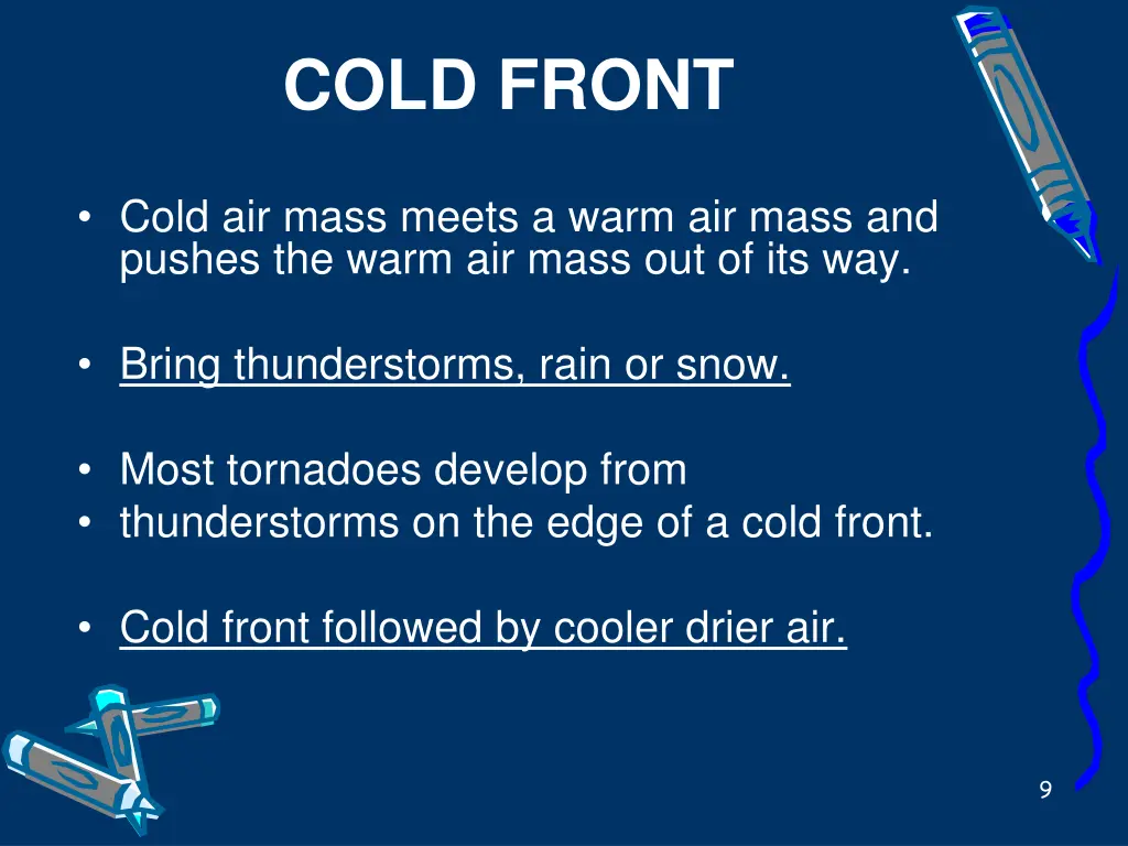 cold front