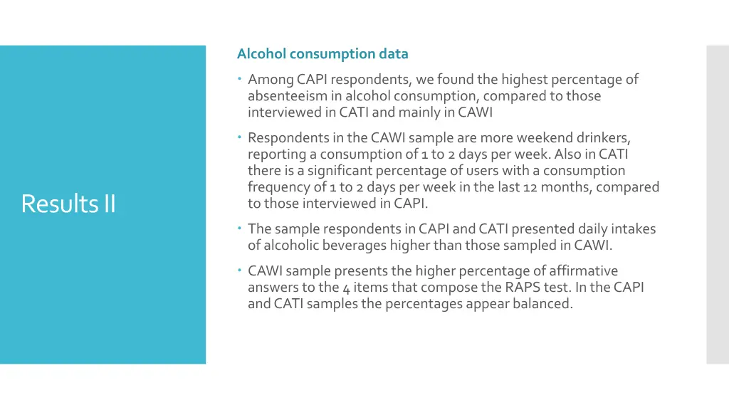 alcohol consumption data