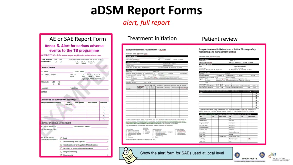 adsm report forms alert full report