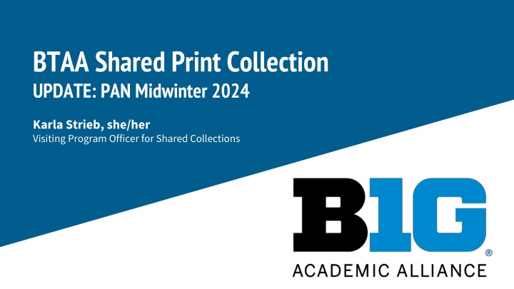 btaa shared print collection update pan midwinter