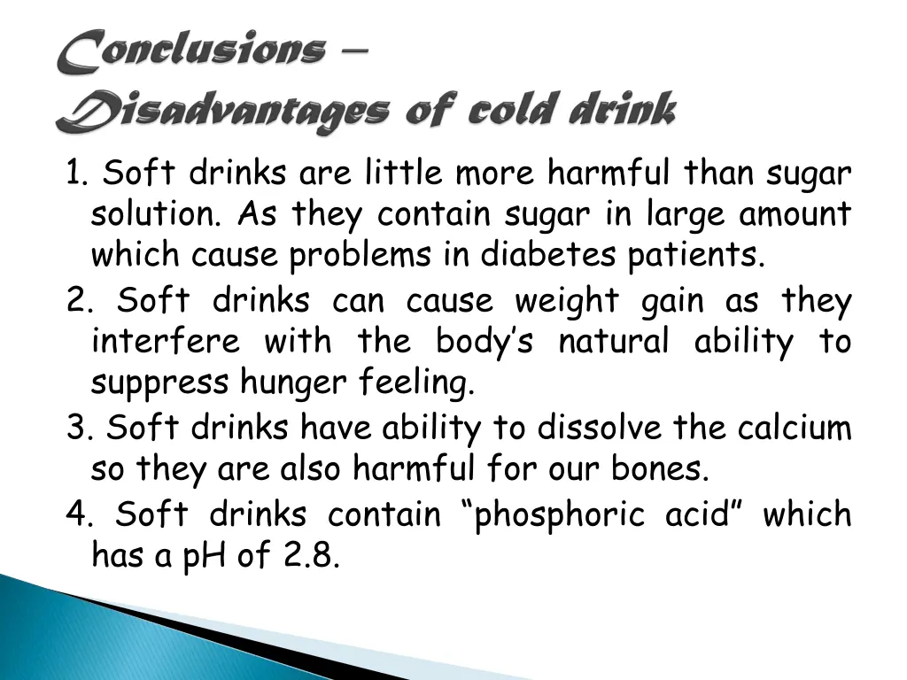 1 soft drinks are little more harmful than sugar