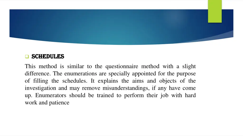 schedules schedules this method is similar