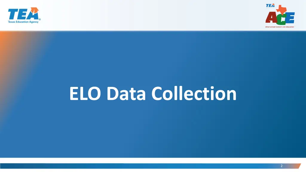 elo data collection