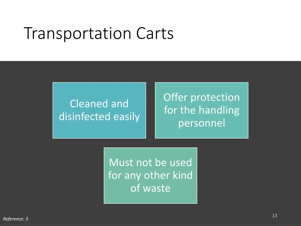 transportation carts