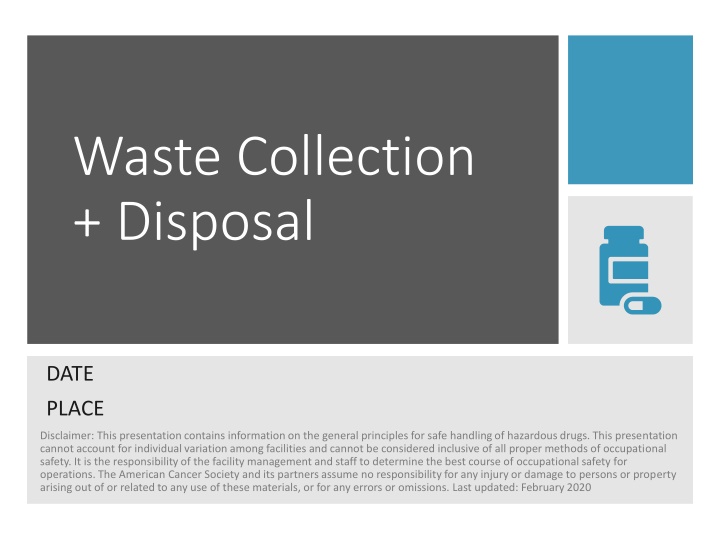 waste collection disposal