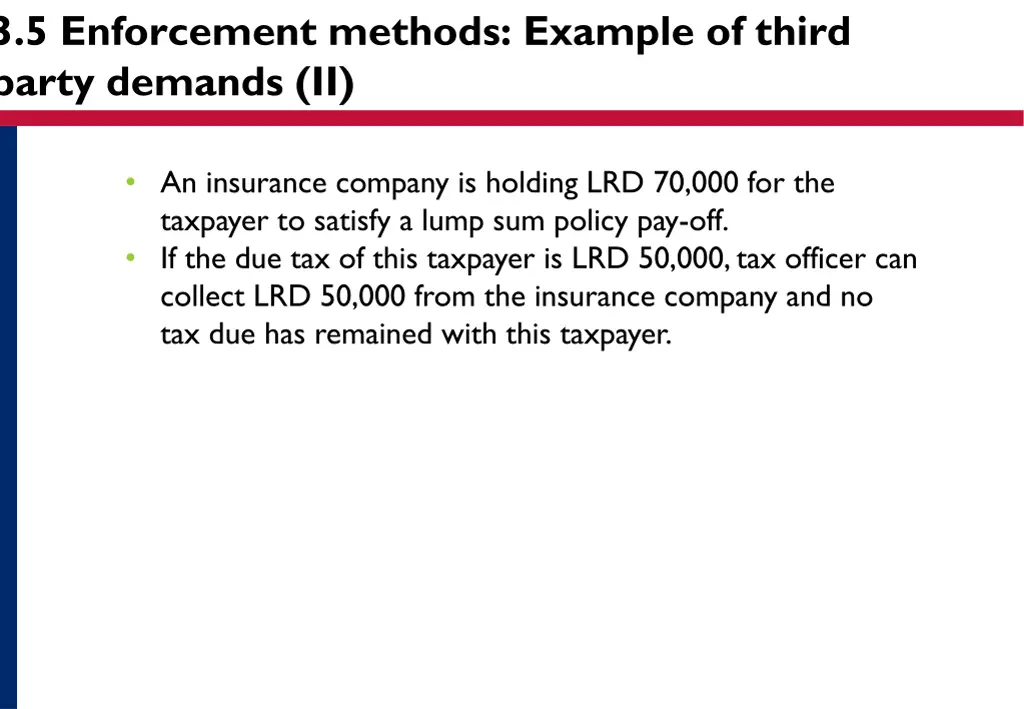 3 5 enforcement methods example of third party