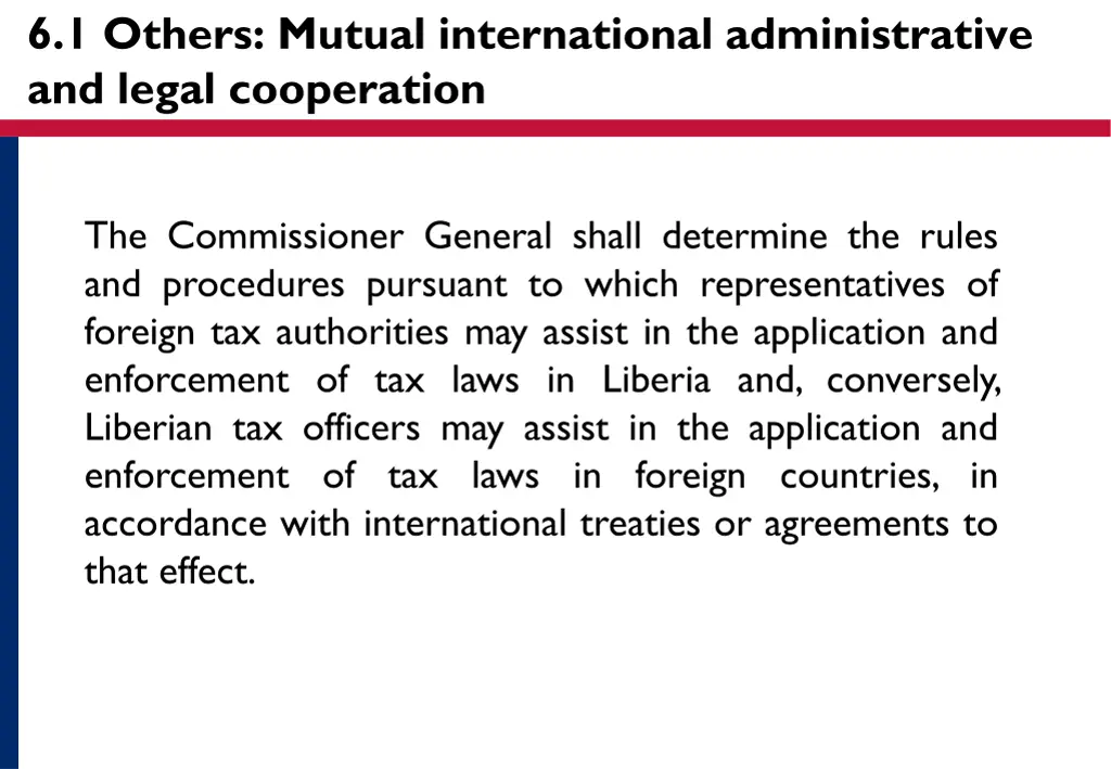 6 1 others mutual international administrative