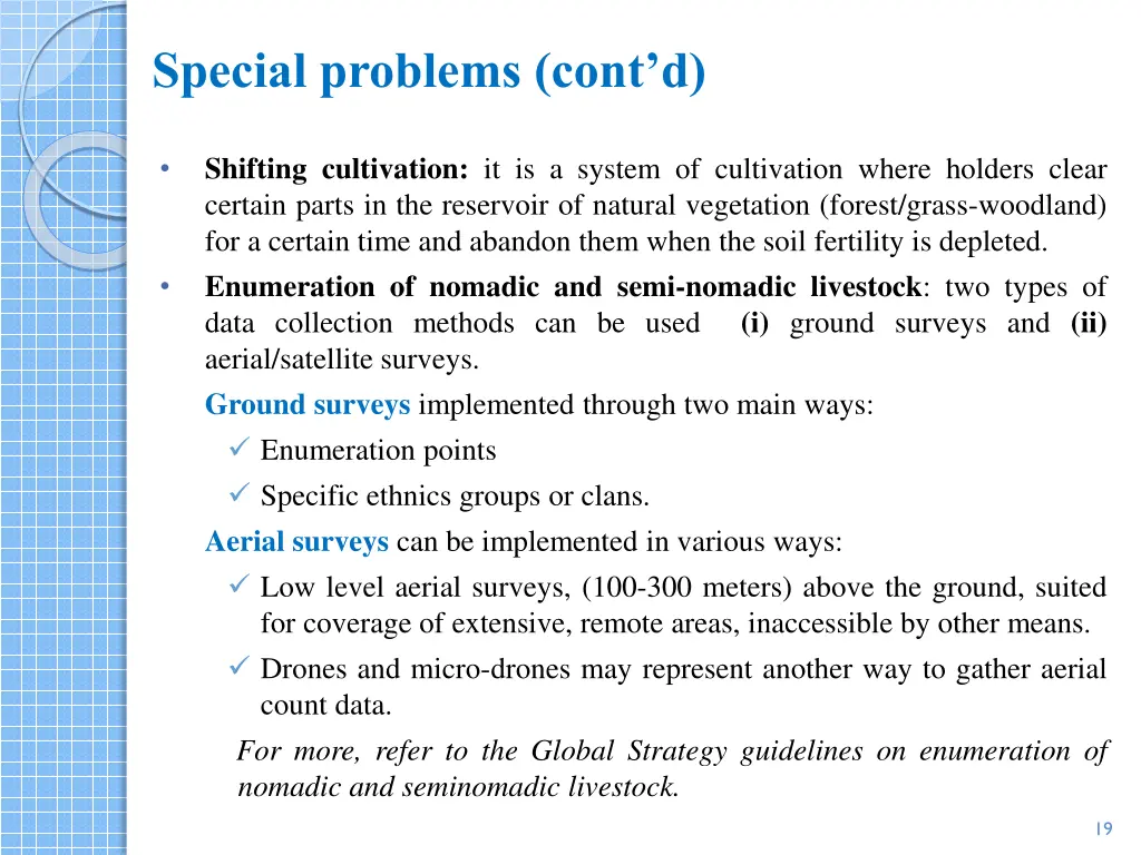 special problems cont d 1