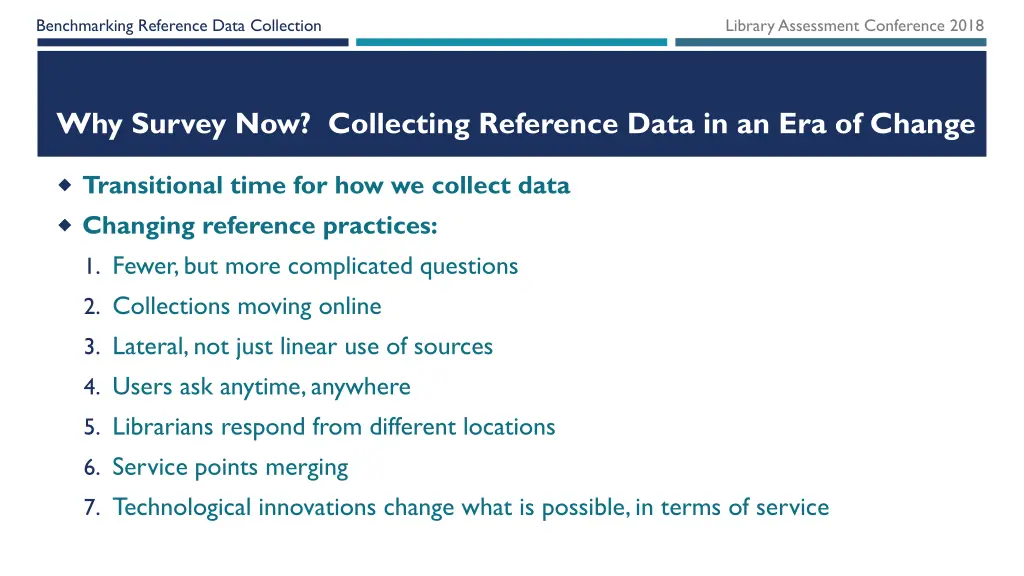 benchmarking reference data collection 4