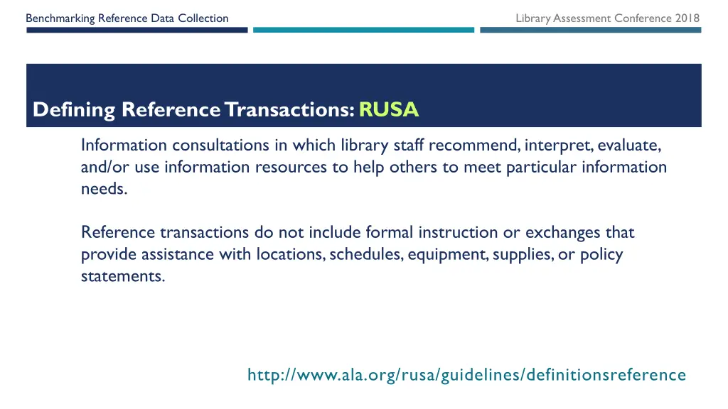 benchmarking reference data collection 5