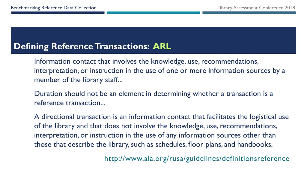 benchmarking reference data collection 6