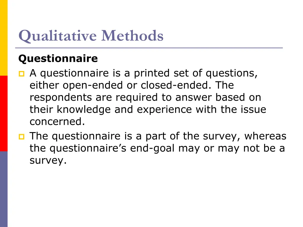 qualitative methods 5