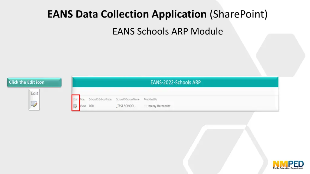 eans data collection application sharepoint 5