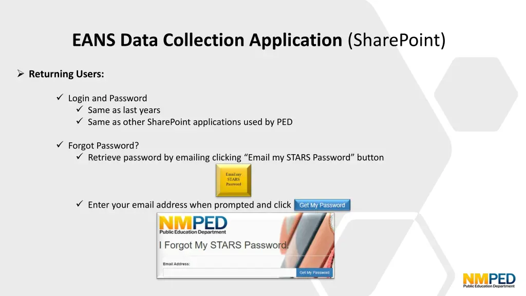 eans data collection application sharepoint