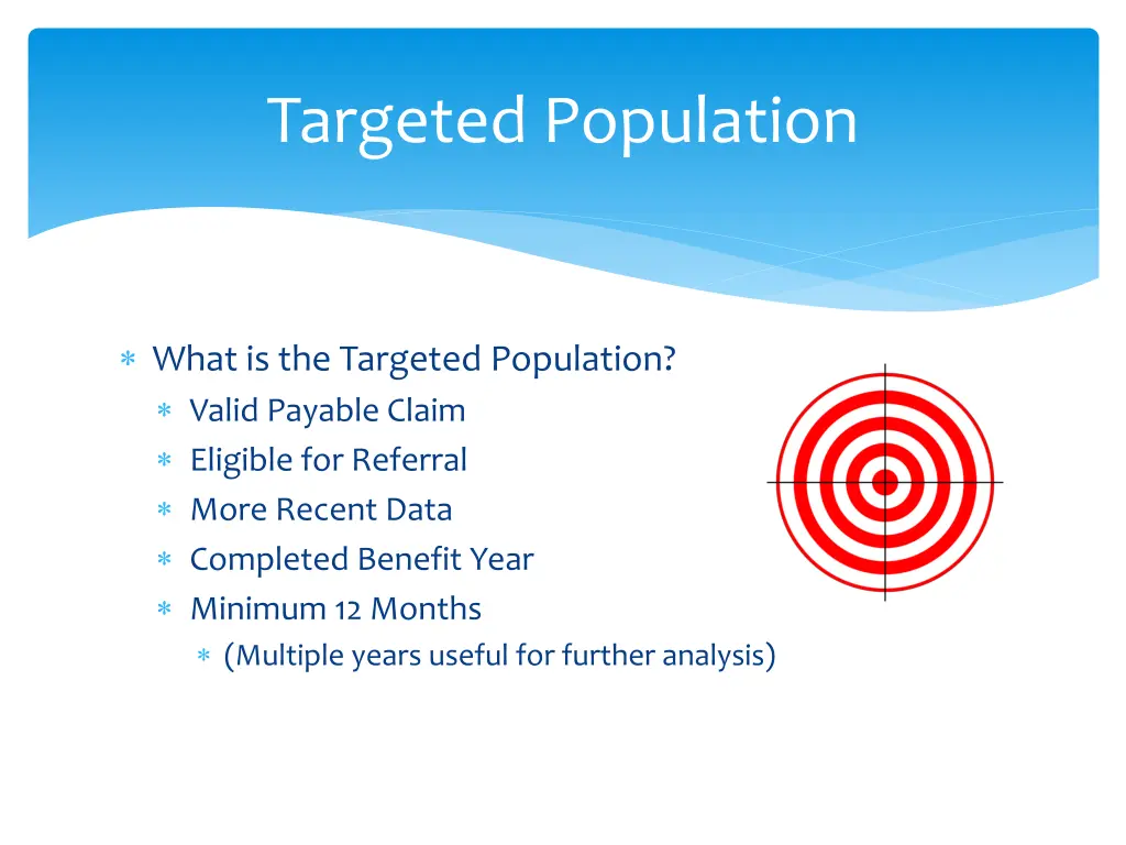 targeted population