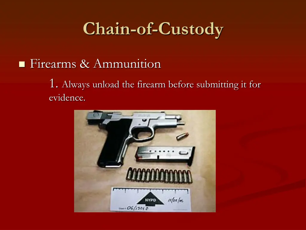 chain of custody 12