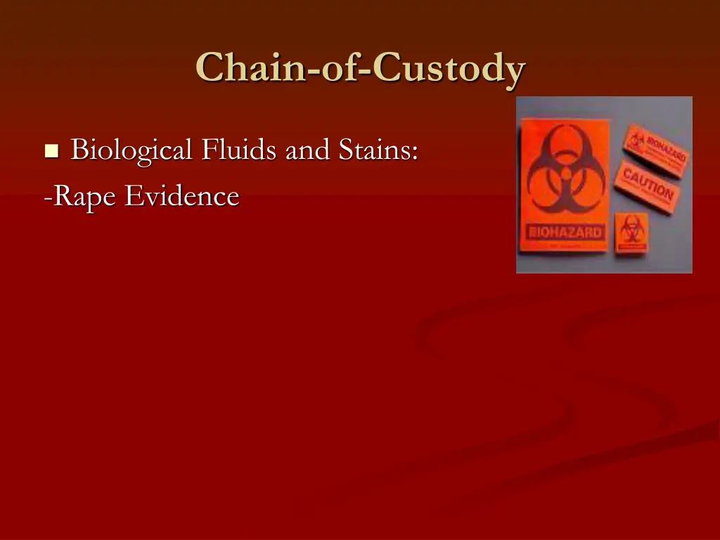 chain of custody 5