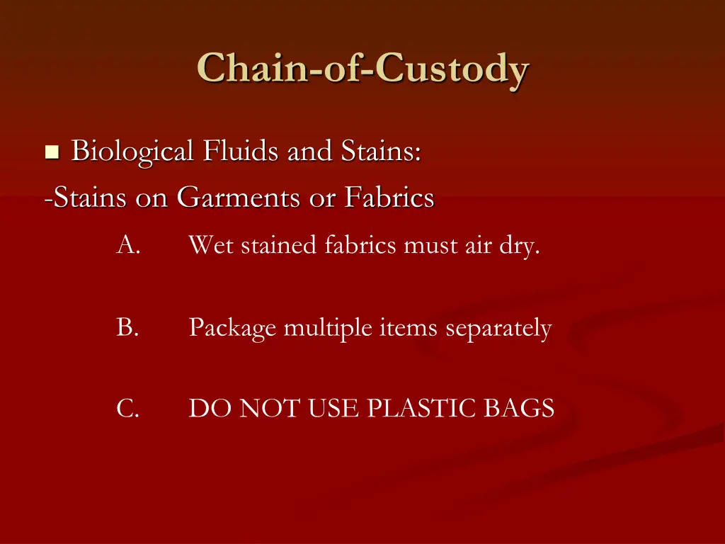 chain of custody 6