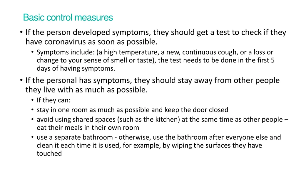 basic control measures 1