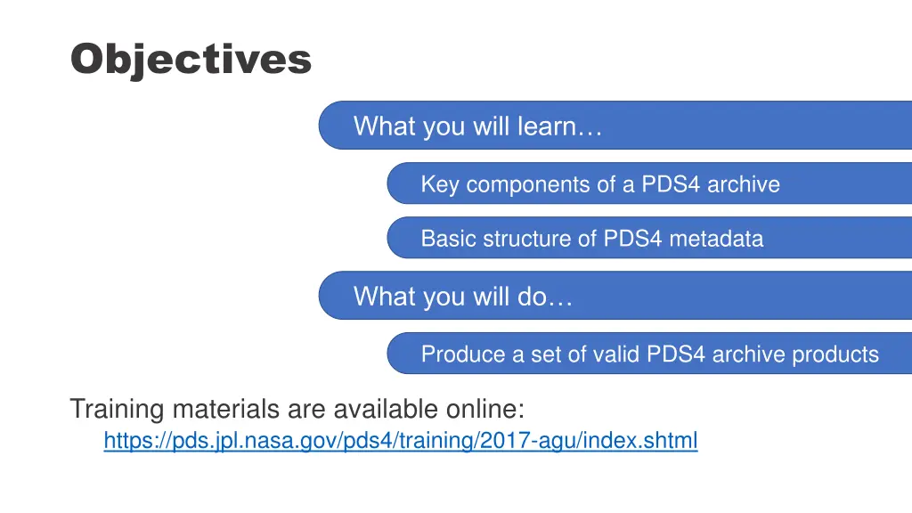 objectives