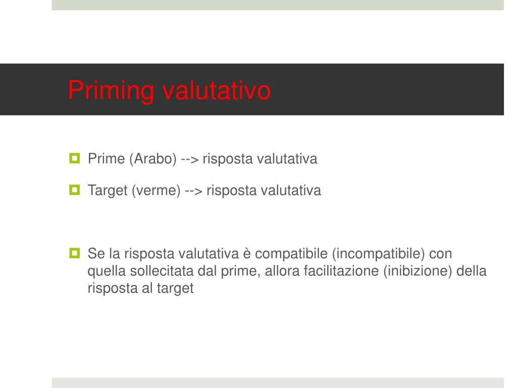 priming valutativo