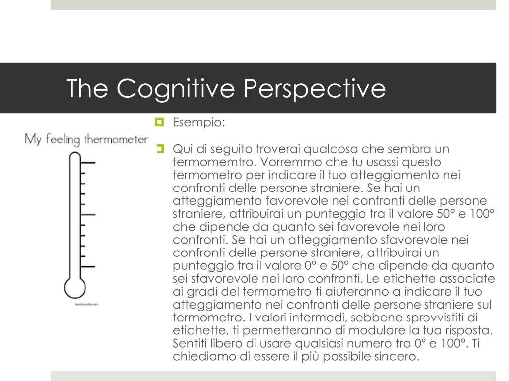 the cognitive perspective 26