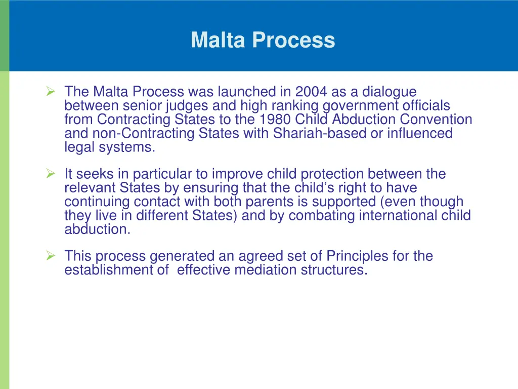 malta process