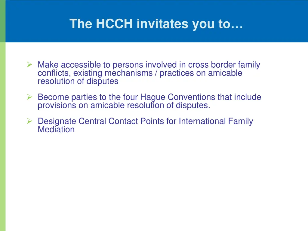 the hcch invitates you to