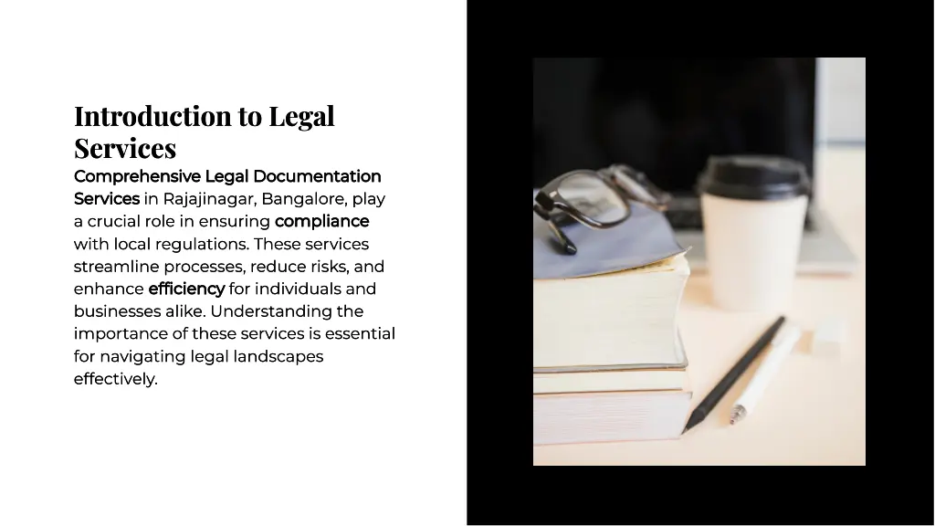 introduction to legal services services