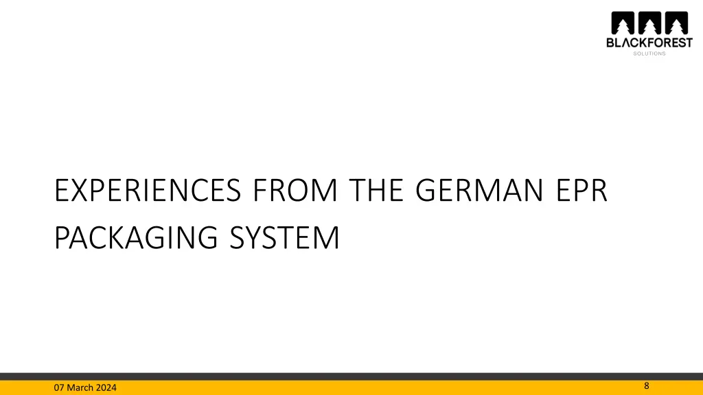experiences from the german epr packaging system