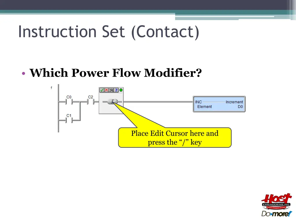 instruction set contact 3